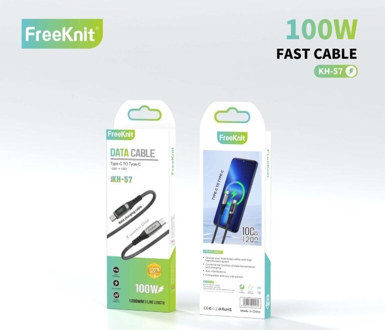 Кабель для зарядки FreeKnit KH-57 100W