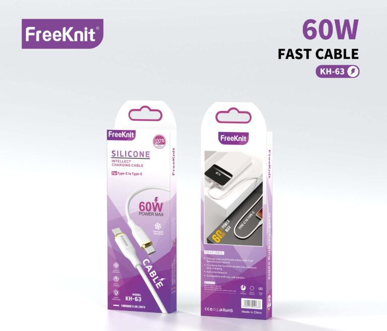 Кабель для зарядки FreeKnit KH-63 60W