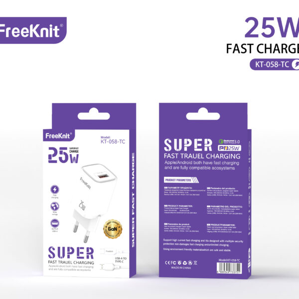 Зарядное устройство FreeKnit KT-058-TC 25W