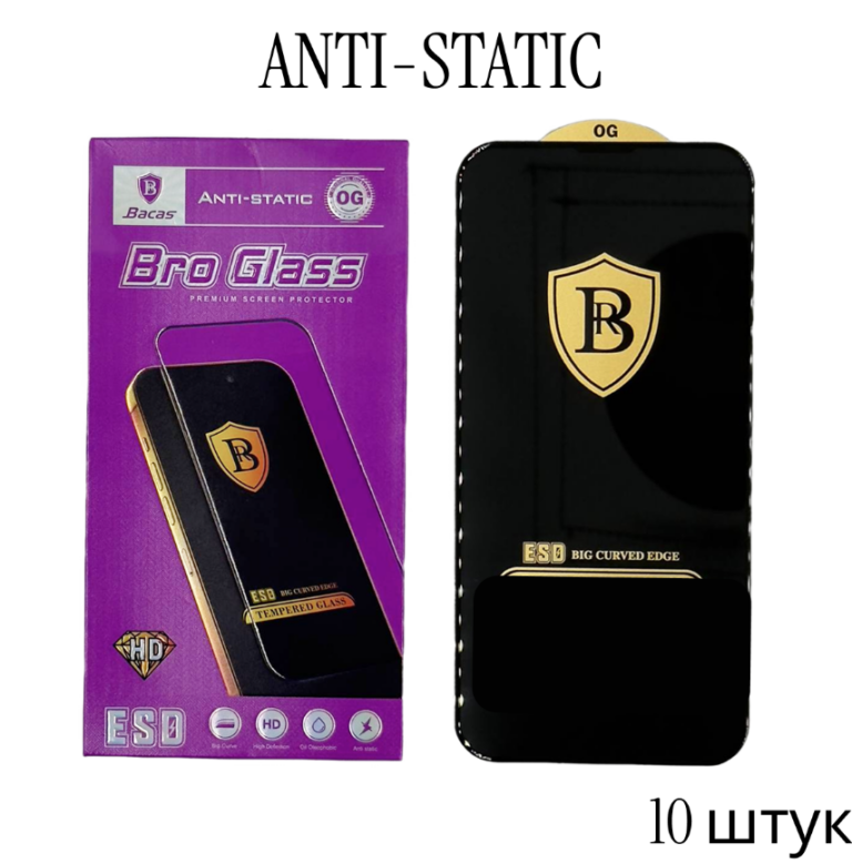 Защитное cтекло на iPhone XR (10шт в уп.)