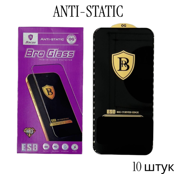 Защитное cтекло на iPhone 13 MINI (10шт в уп.)
