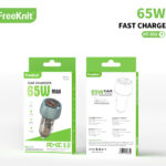 Автомобильное зарядное устройство FreeKnit KT-052 65W