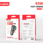 Автомобильное зарядное устройство FreeKnit KT-053 65W