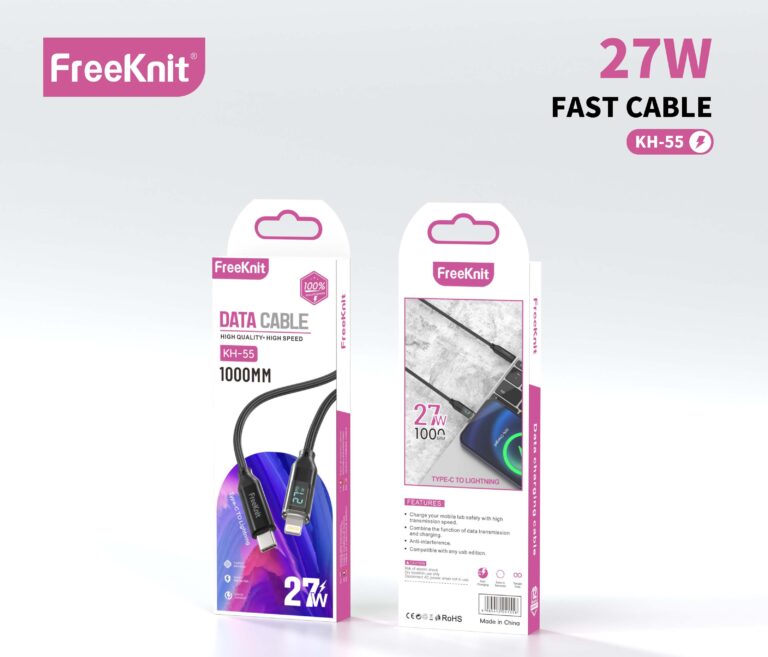 Кабель для зарядки FreeKnit KH-55 27W